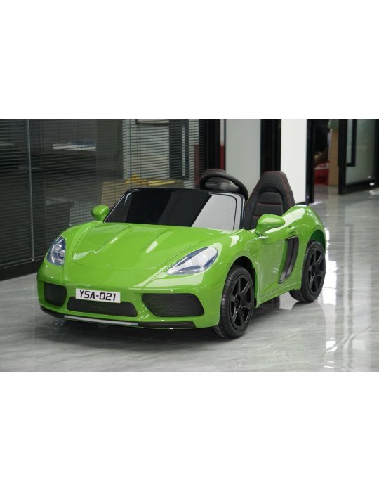 Coche Infantil PERFECTA Biplaza Lacado 24V 180W – Ruedas de Aire 