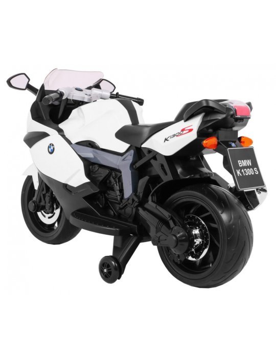 BMW Motocicleta elétrica K1300S 12V para crianças |3 velocidades e luzes LED