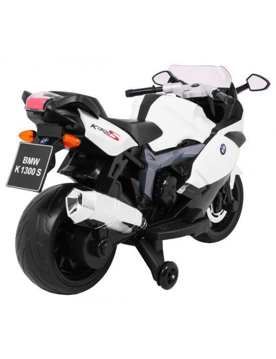 BMW Motocicleta elétrica K1300S 12V para crianças |3 velocidades e luzes LED