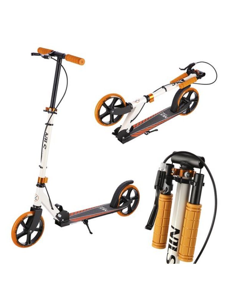 Monopattino HM0107 Nils Extreme Pieghevole Doppio Freno 200mm - Vista 1