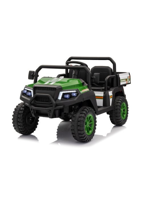 4x4 Camion elettrico per bambini 日本語 veicolo per bambini con luci a LED e ruote EVA