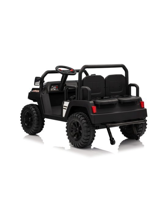 Veículo off-road familiar de 4 lugares e 24 V - Carro elétrico para crianças | Direção segura e divertida