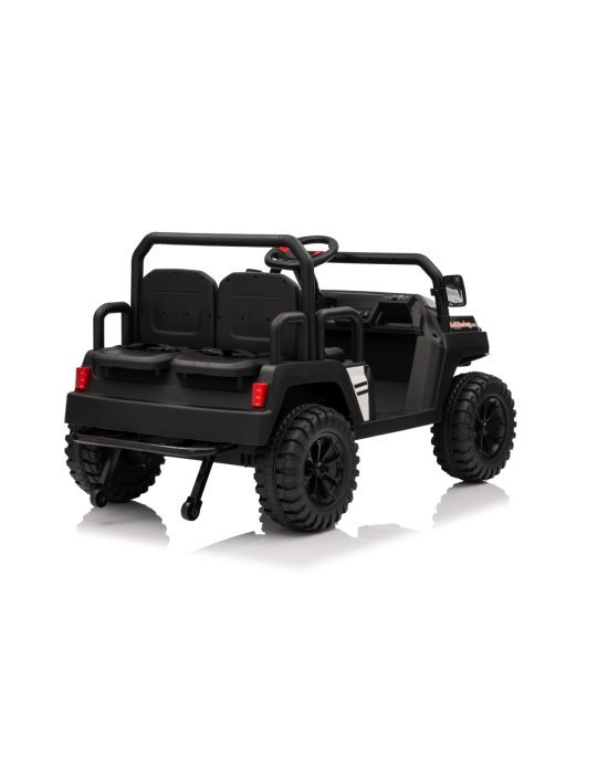 Veículo off-road familiar de 4 lugares e 24 V - Carro elétrico para crianças | Direção segura e divertida