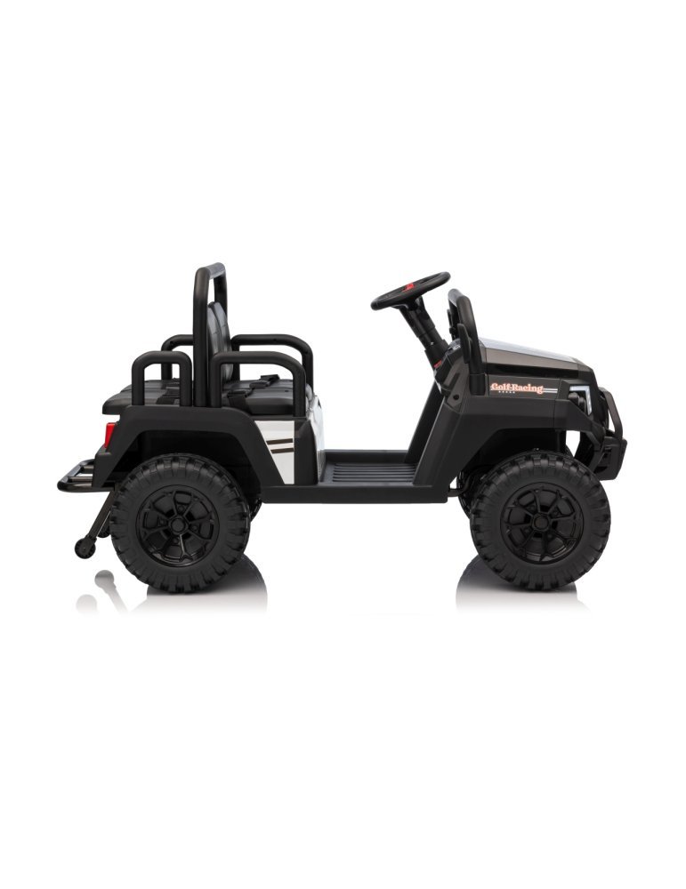 Veículo off-road familiar de 4 lugares e 24 V - Carro elétrico para crianças | Direção segura e divertida