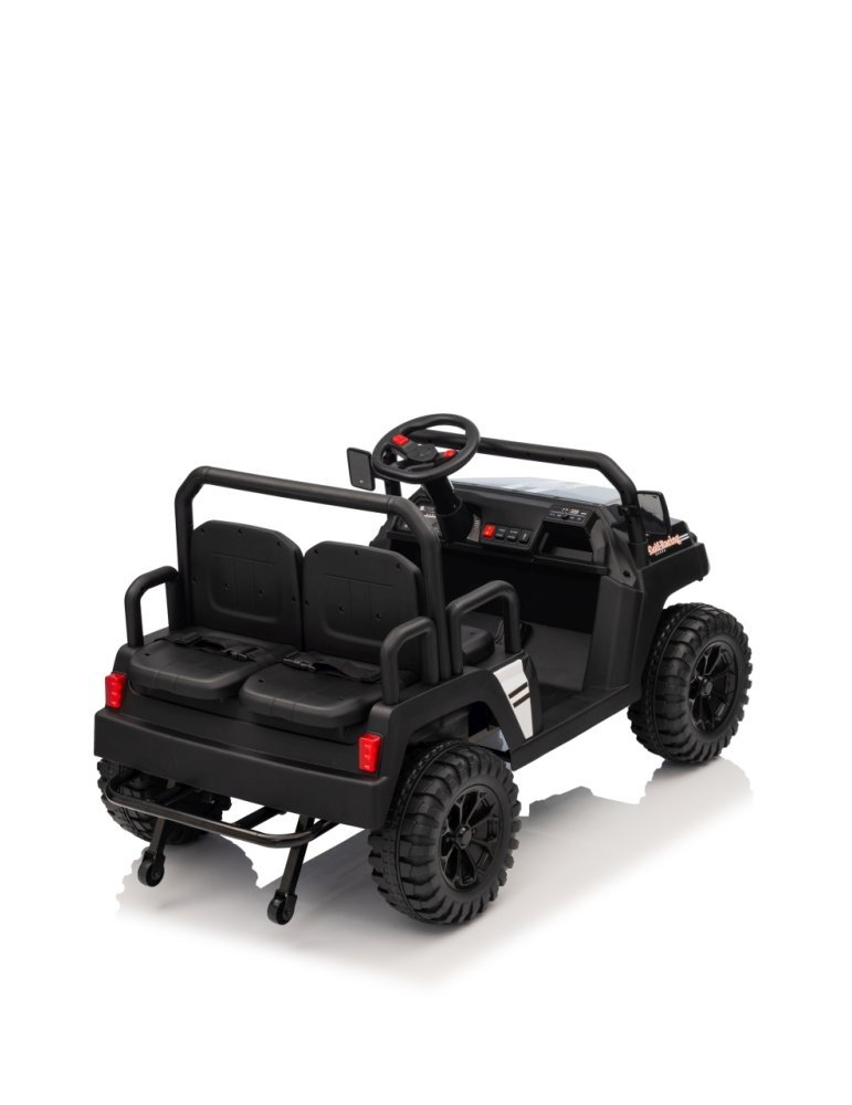 Veículo off-road familiar de 4 lugares e 24 V - Carro elétrico para crianças | Direção segura e divertida