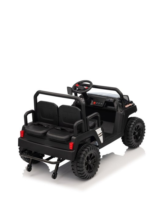 Veículo off-road familiar de 4 lugares e 24 V - Carro elétrico para crianças | Direção segura e divertida