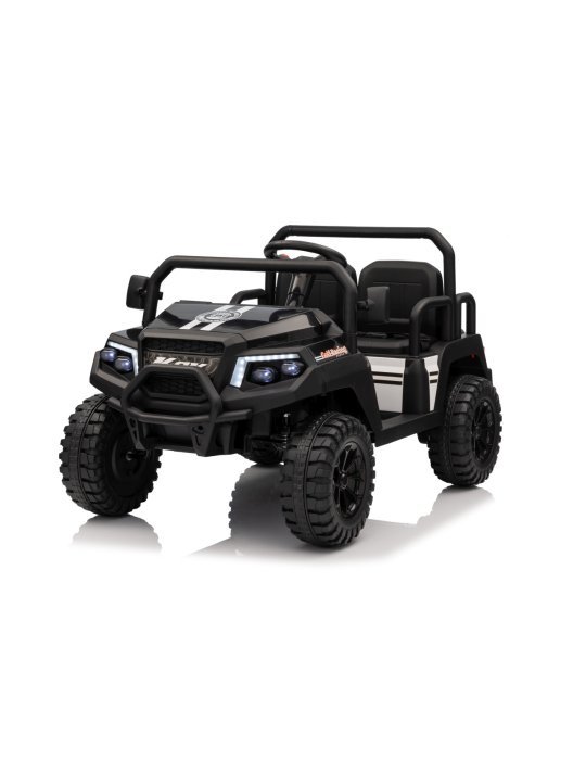 Veículo off-road familiar de 4 lugares e 24 V - Carro elétrico para crianças | Direção segura e divertida