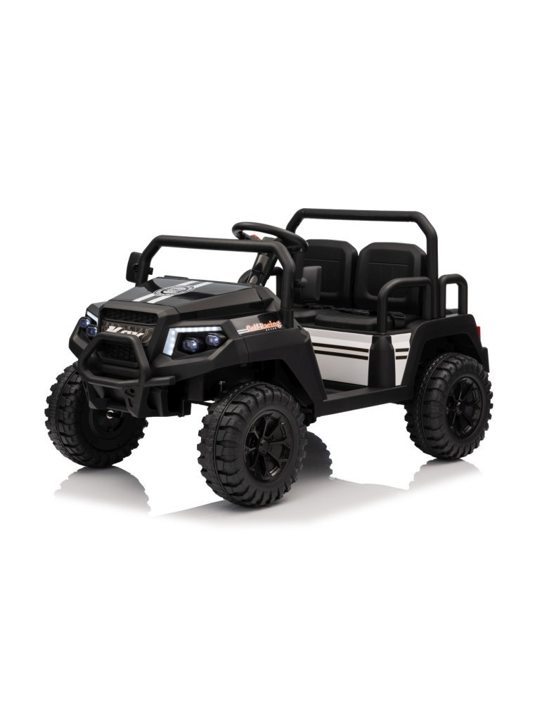 Veículo off-road familiar de 4 lugares e 24 V - Carro elétrico para crianças | Direção segura e divertida