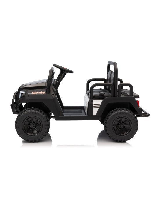 Veículo off-road familiar de 4 lugares e 24 V - Carro elétrico para crianças | Direção segura e divertida
