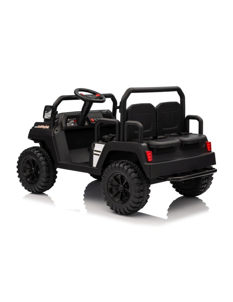 Veículo off-road familiar de 4 lugares e 24 V - Carro elétrico para crianças | Direção segura e divertida