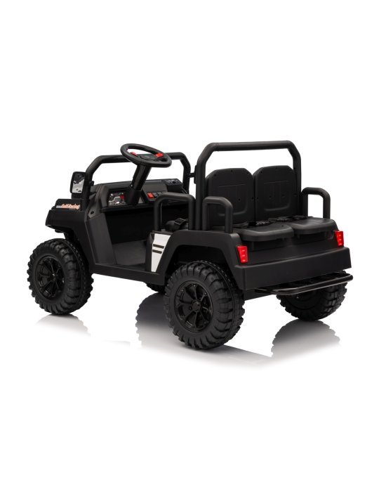Veículo off-road familiar de 4 lugares e 24 V - Carro elétrico para crianças | Direção segura e divertida
