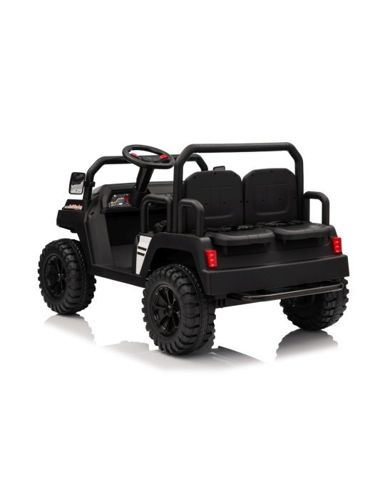 Veículo off-road familiar de 4 lugares e 24 V - Carro elétrico para crianças | Direção segura e divertida