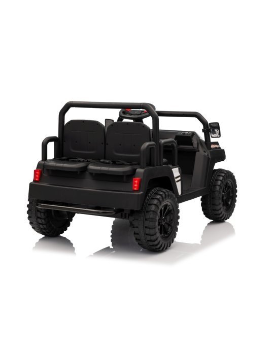 Veículo off-road familiar de 4 lugares e 24 V - Carro elétrico para crianças | Direção segura e divertida