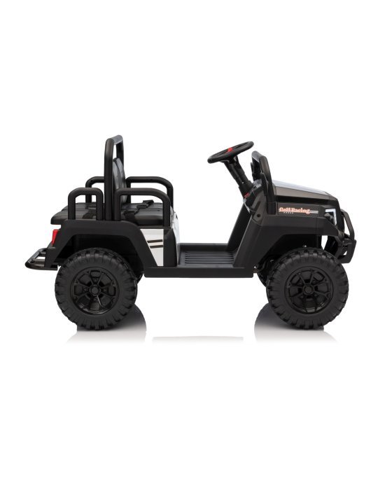 Veículo off-road familiar de 4 lugares e 24 V - Carro elétrico para crianças | Direção segura e divertida