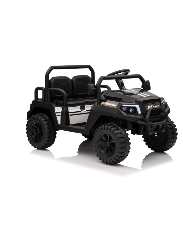 Veículo off-road familiar de 4 lugares e 24 V - Carro elétrico para crianças | Direção segura e divertida