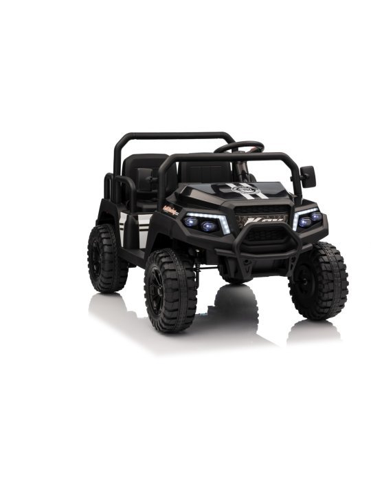 Veículo off-road familiar de 4 lugares e 24 V - Carro elétrico para crianças | Direção segura e divertida