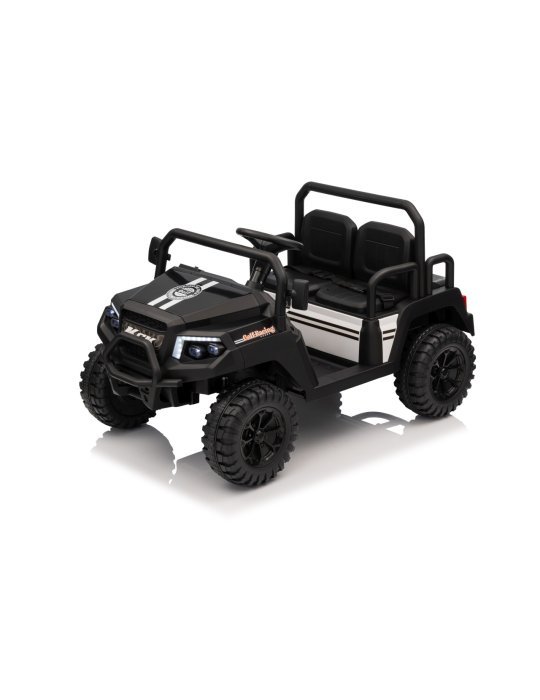 Veículo off-road familiar de 4 lugares e 24 V - Carro elétrico para crianças | Direção segura e divertida