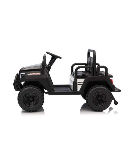 Veículo off-road familiar de 4 lugares e 24 V - Carro elétrico para crianças | Direção segura e divertida