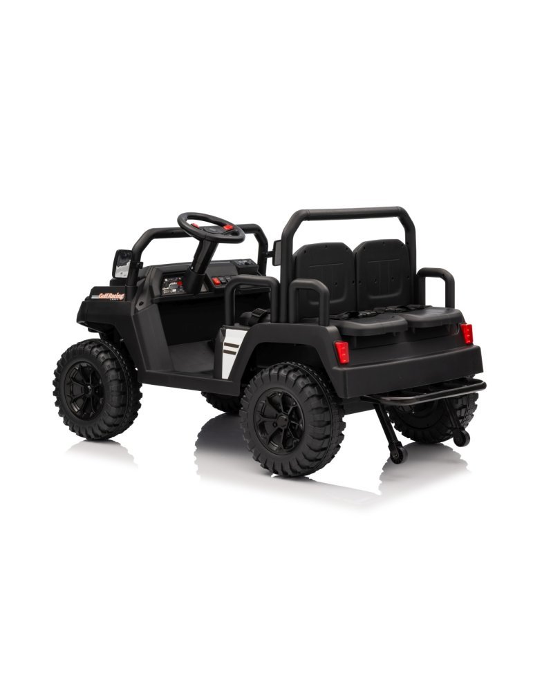 Veículo off-road familiar de 4 lugares e 24 V - Carro elétrico para crianças | Direção segura e divertida