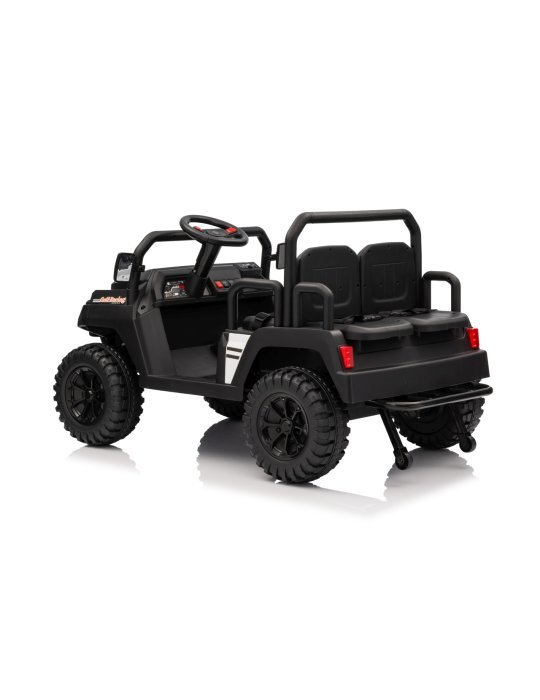 Veículo off-road familiar de 4 lugares e 24 V - Carro elétrico para crianças | Direção segura e divertida