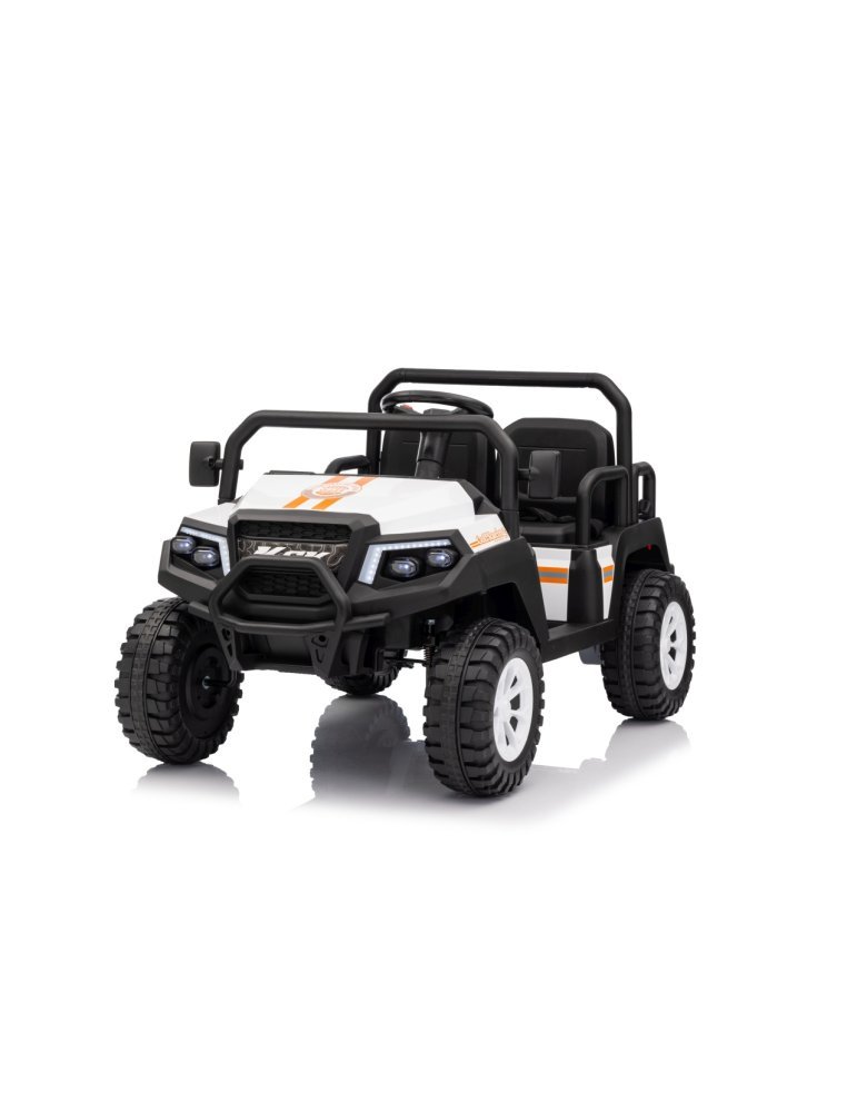Veículo off-road familiar de 4 lugares e 24 V - Carro elétrico para crianças | Direção segura e divertida