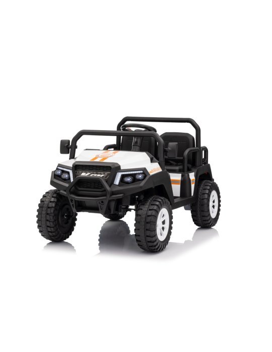 Veículo off-road familiar de 4 lugares e 24 V - Carro elétrico para crianças | Direção segura e divertida
