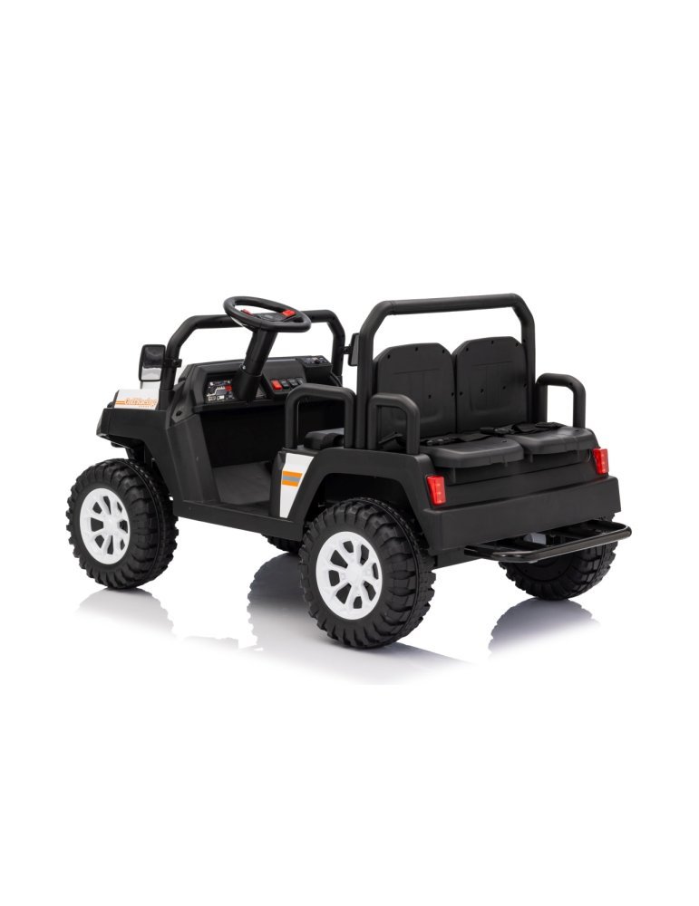 Veículo off-road familiar de 4 lugares e 24 V - Carro elétrico para crianças | Direção segura e divertida