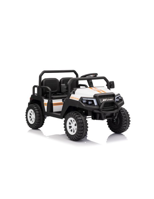 Veículo off-road familiar de 4 lugares e 24 V - Carro elétrico para crianças | Direção segura e divertida