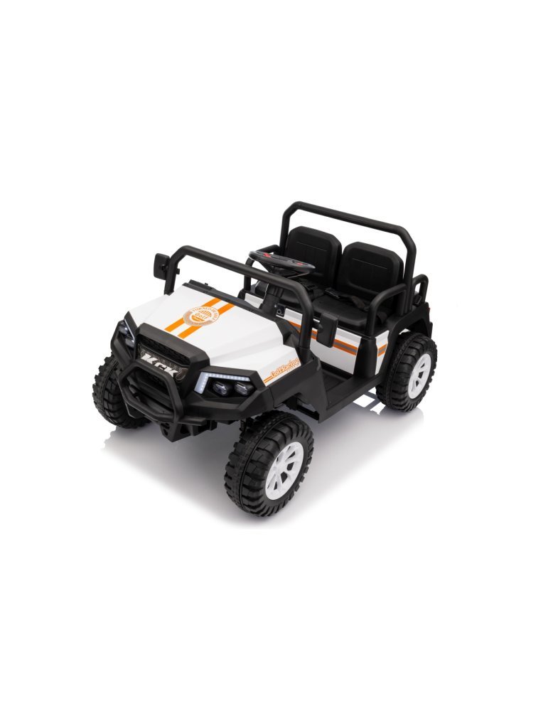 Veículo off-road familiar de 4 lugares e 24 V - Carro elétrico para crianças | Direção segura e divertida