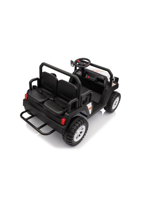 Veículo off-road familiar de 4 lugares e 24 V - Carro elétrico para crianças | Direção segura e divertida