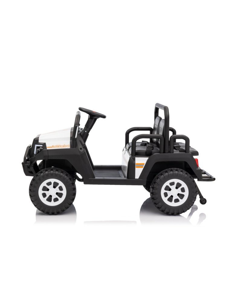 Veículo off-road familiar de 4 lugares e 24 V - Carro elétrico para crianças | Direção segura e divertida