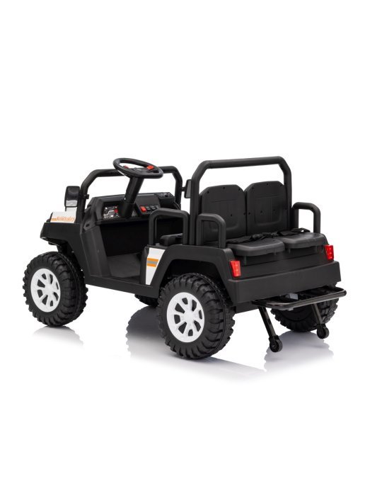 Veículo off-road familiar de 4 lugares e 24 V - Carro elétrico para crianças | Direção segura e divertida