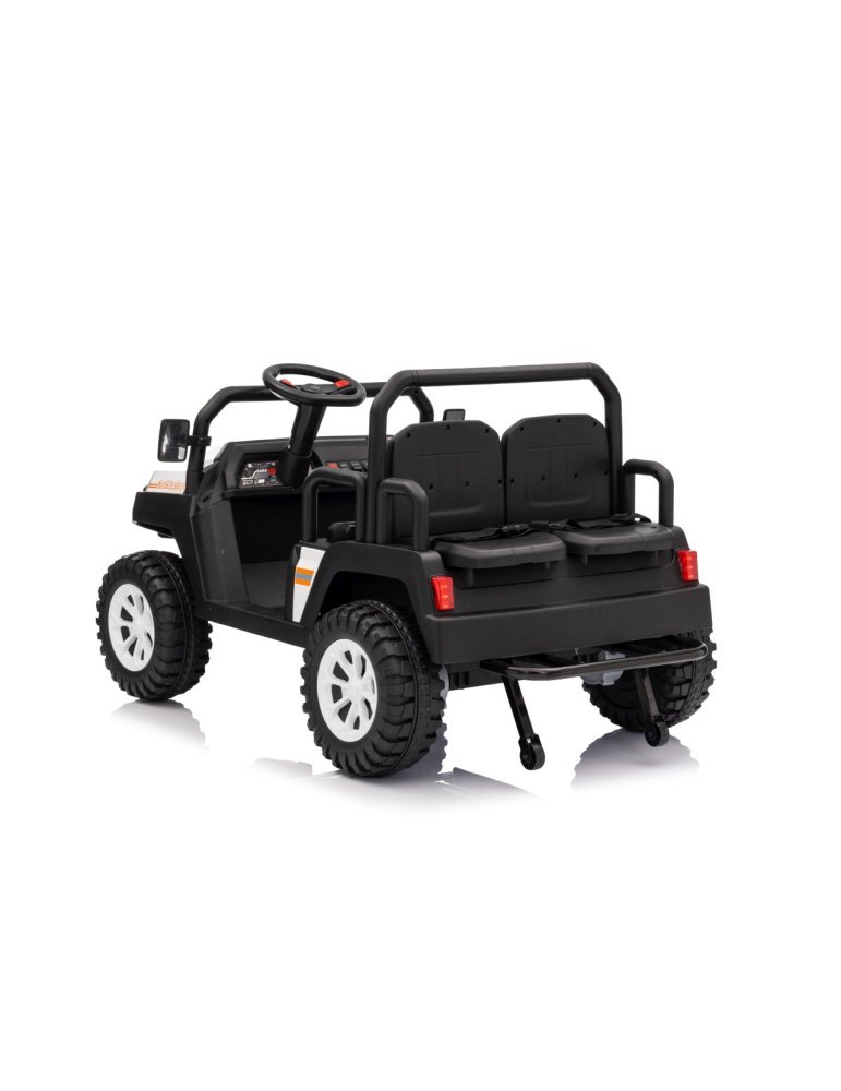 Veículo off-road familiar de 4 lugares e 24 V - Carro elétrico para crianças | Direção segura e divertida