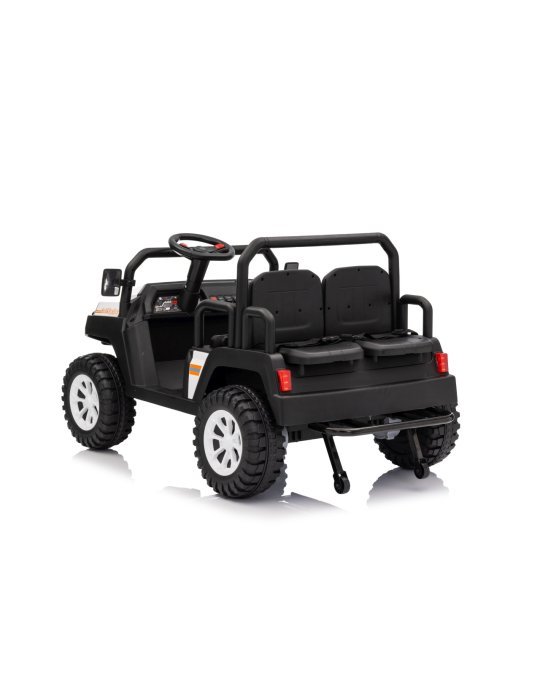 Veículo off-road familiar de 4 lugares e 24 V - Carro elétrico para crianças | Direção segura e divertida