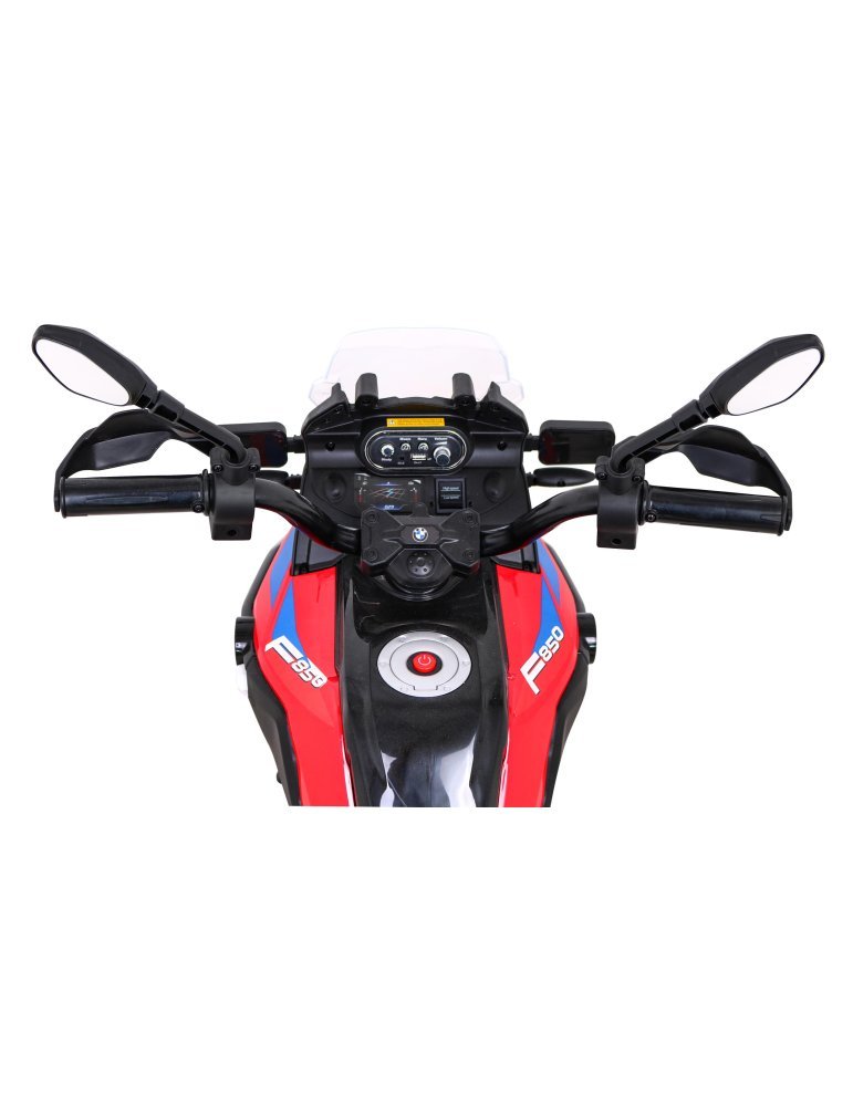 Moto eléctrica infantil BMW F850 GS 12V 35W con ruedas EVA