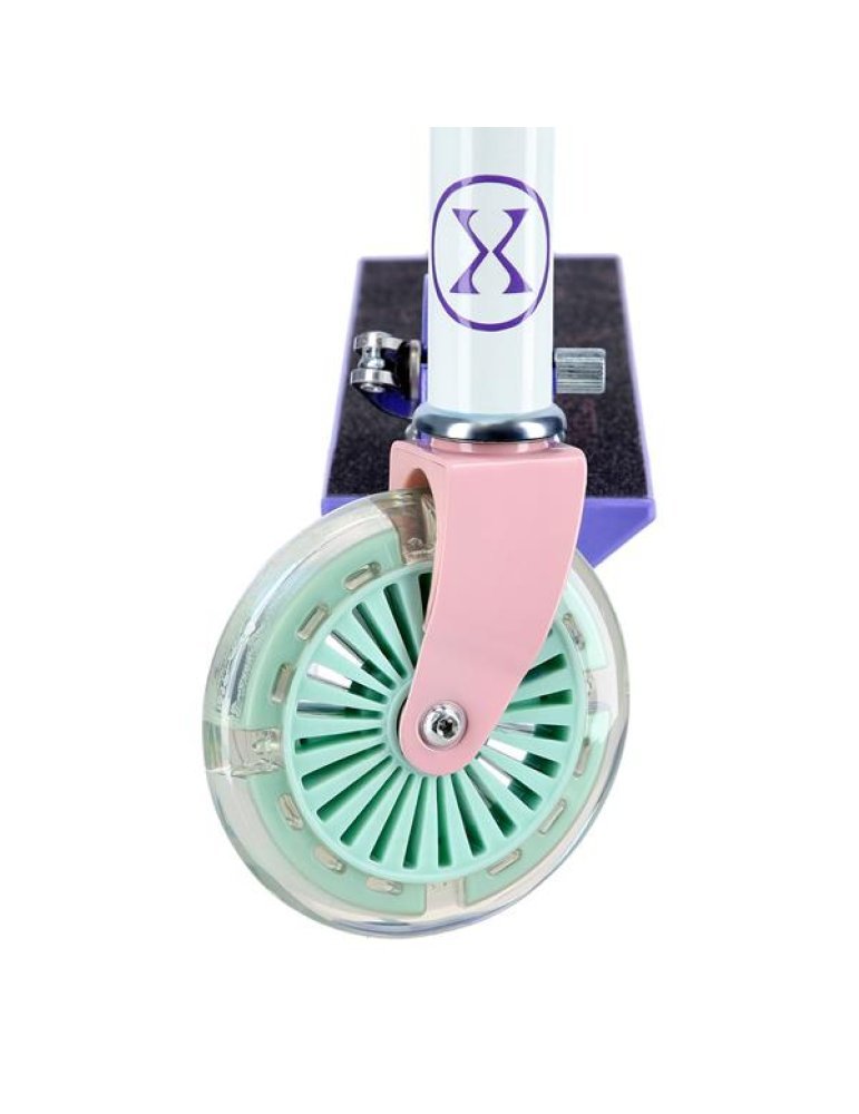 HD120L NILS EXTREME – Scheda pieghevole con ruote LED per bambini e adolescenti