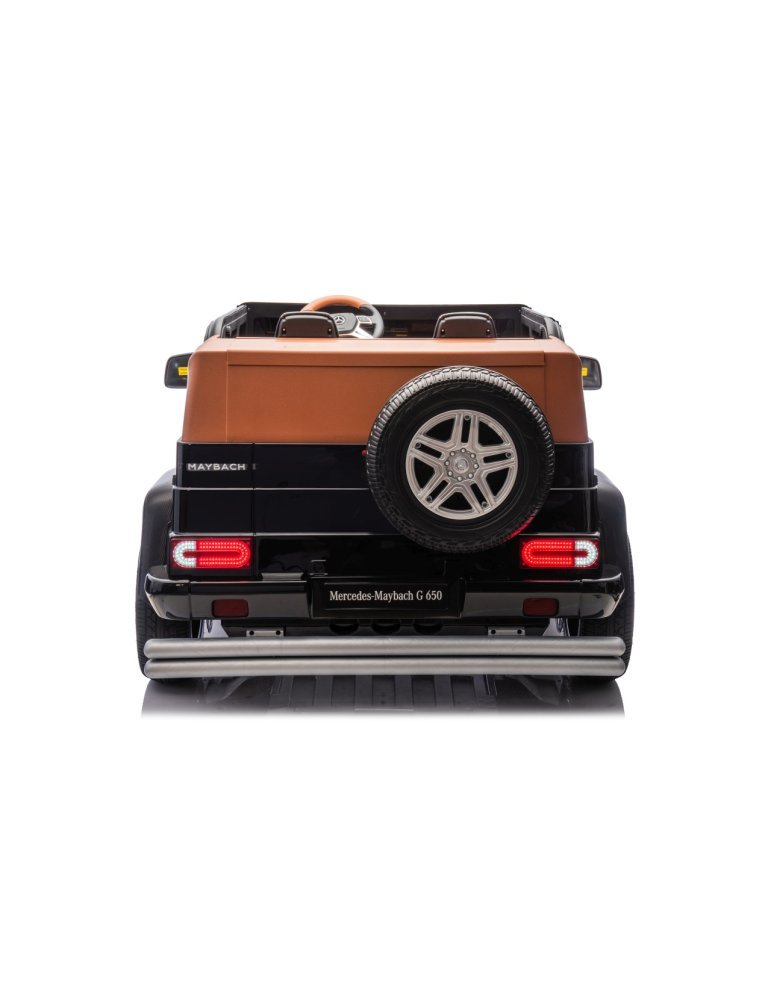 Children &apos; s Electric Car Mercedes MAYBACH G650 24V with MP4 Biplaza