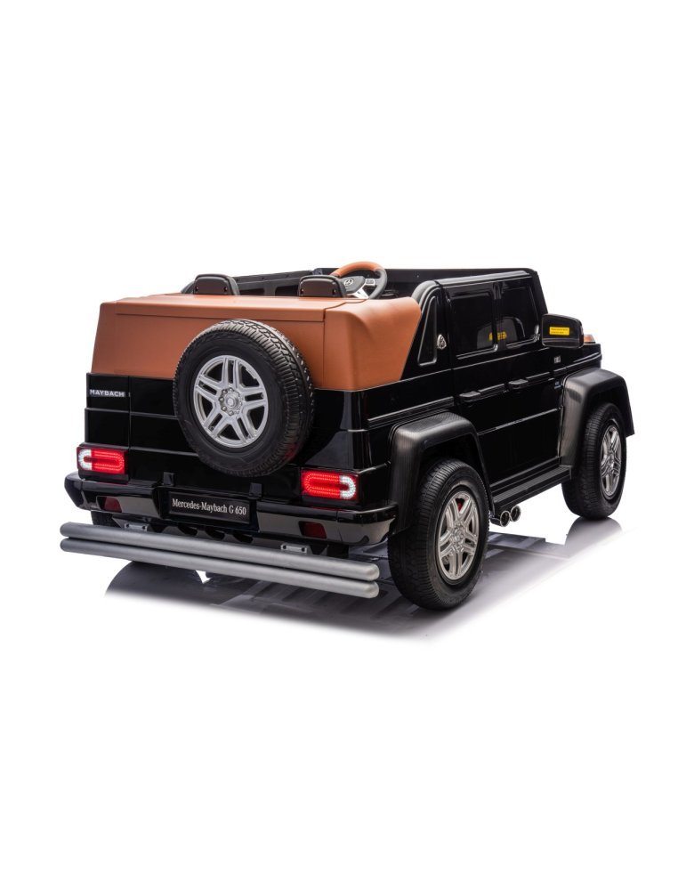 Children &apos; s Electric Car Mercedes MAYBACH G650 24V with MP4 Biplaza