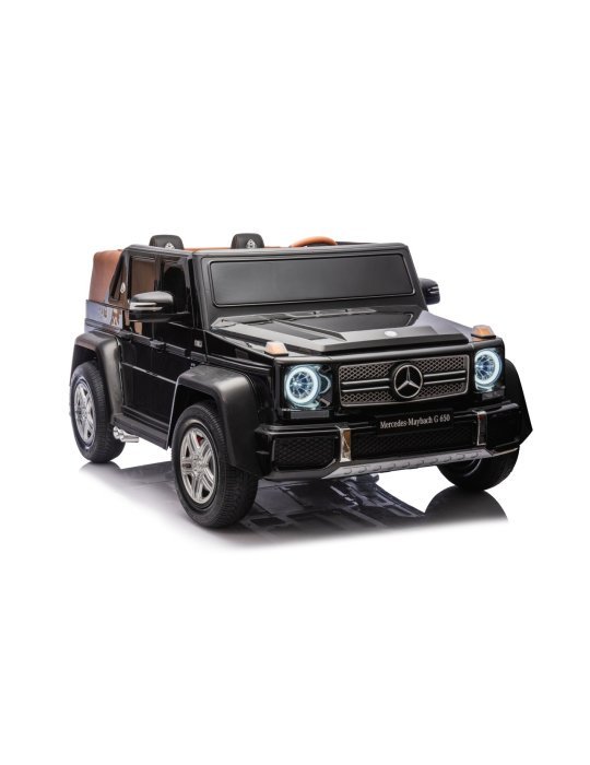 Children &apos; s Electric Car Mercedes MAYBACH G650 24V with MP4 Biplaza