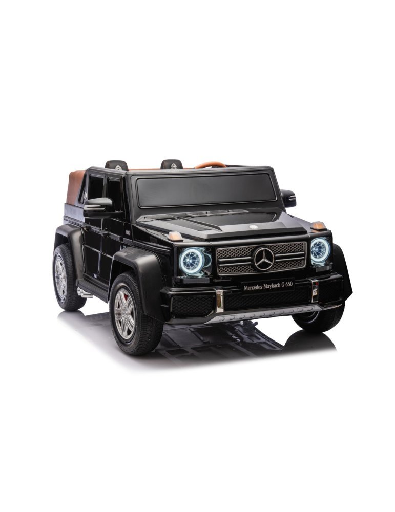 Children &apos; s Electric Car Mercedes MAYBACH G650 24V with MP4 Biplaza
