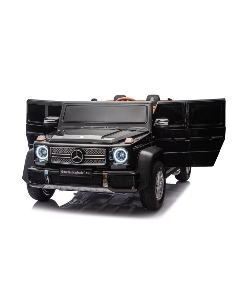 Children &apos; s Electric Car Mercedes MAYBACH G650 24V with MP4 Biplaza
