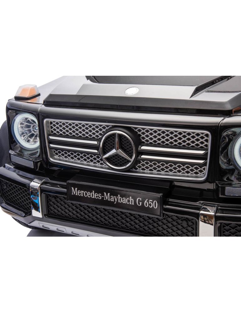 Children &apos; s Electric Car Mercedes MAYBACH G650 24V with MP4 Biplaza