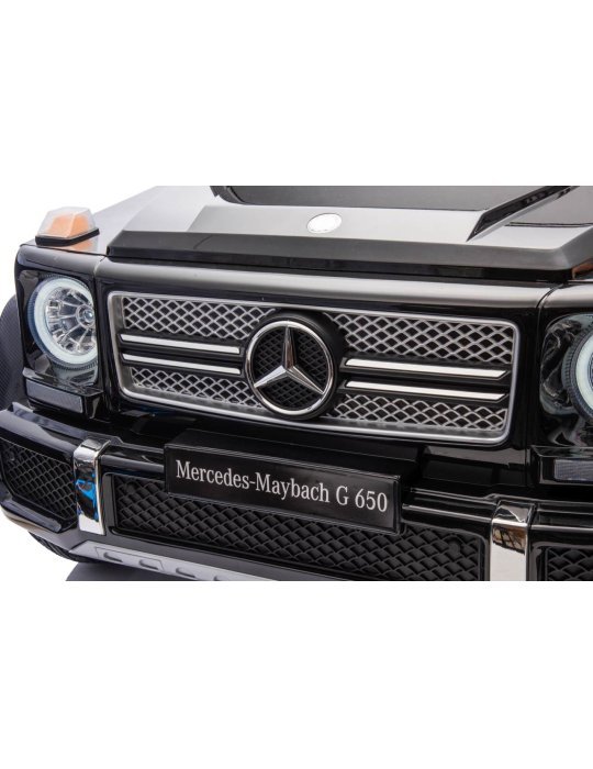 Children &apos; s Electric Car Mercedes MAYBACH G650 24V with MP4 Biplaza