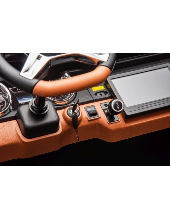 Children &apos; s Electric Car Mercedes MAYBACH G650 24V with MP4 Biplaza