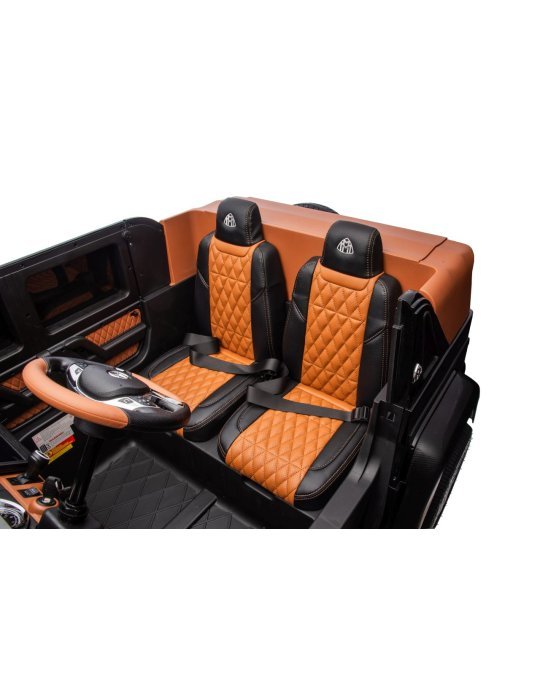 Children &apos; s Electric Car Mercedes MAYBACH G650 24V with MP4 Biplaza