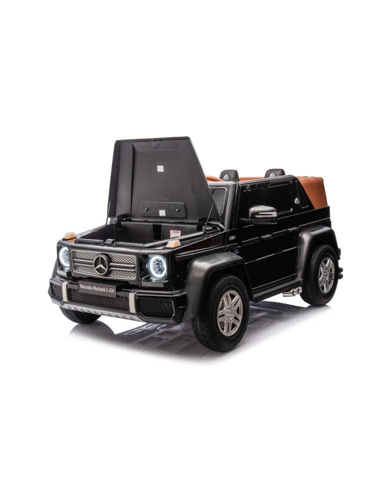 Children &apos; s Electric Car Mercedes MAYBACH G650 24V with MP4 Biplaza