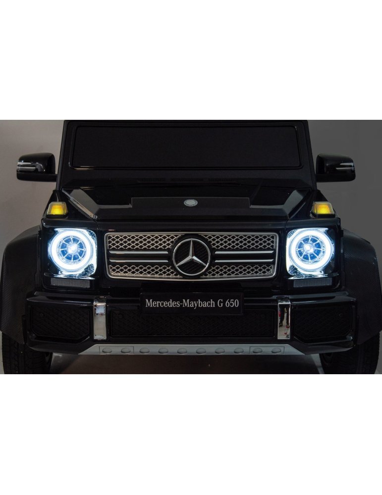Children &apos; s Electric Car Mercedes MAYBACH G650 24V with MP4 Biplaza