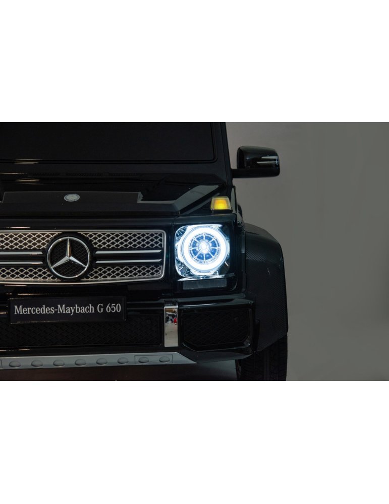 Children &apos; s Electric Car Mercedes MAYBACH G650 24V with MP4 Biplaza