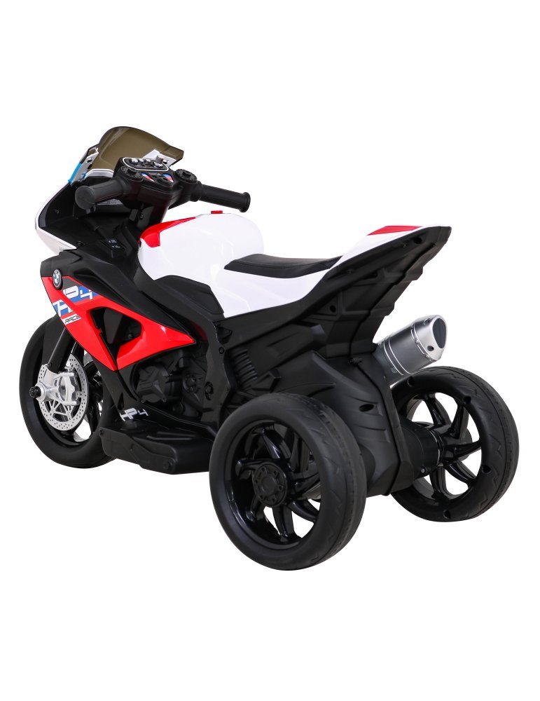 Kids Mini Electric Motorcycle BMW HP4 12V with LED - Vista 4