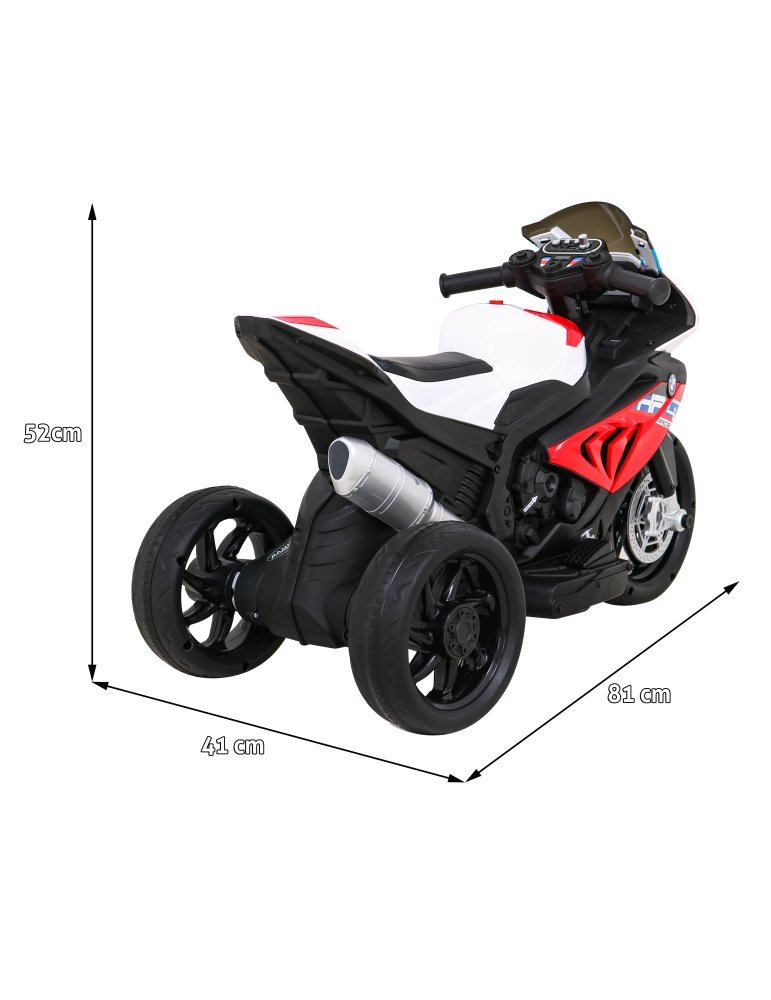Kids Mini Electric Motorcycle BMW HP4 12V with LED - Vista 10